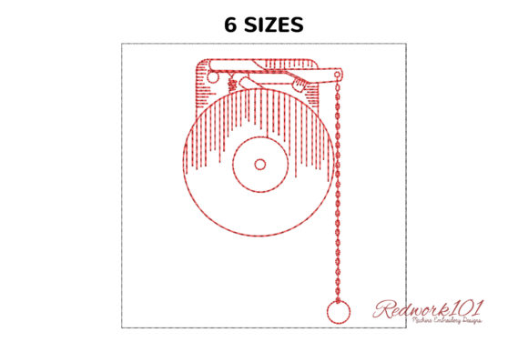 Boxing Bell Redwork: A Versatile Design for Merch