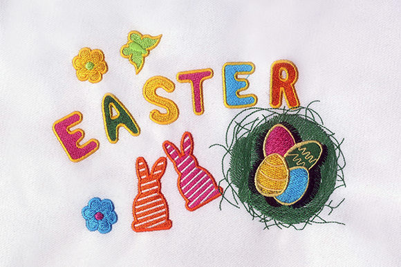 Charming Decorations Easter Embroidery