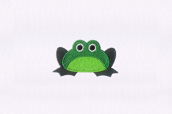 Charming Green Frog Digital for Personalized Gifts