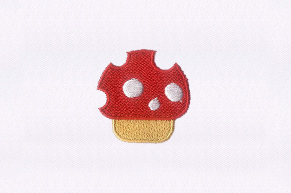 Charming Mushroom Design for Boutique Apparel