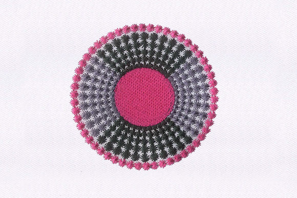 Colorful Quilting Design for Festive Embroidery