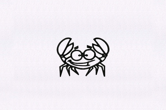 Crab: A Charming Addition to Your Seasonal Embroidery