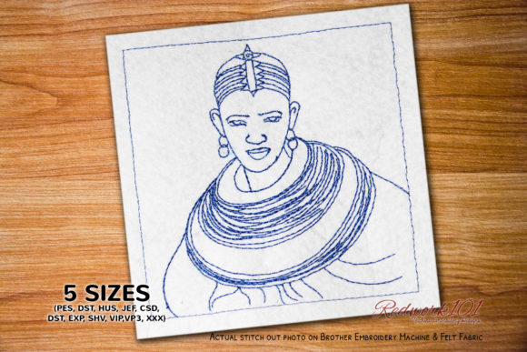Exploring Native African Redwork for Personalized Gifts