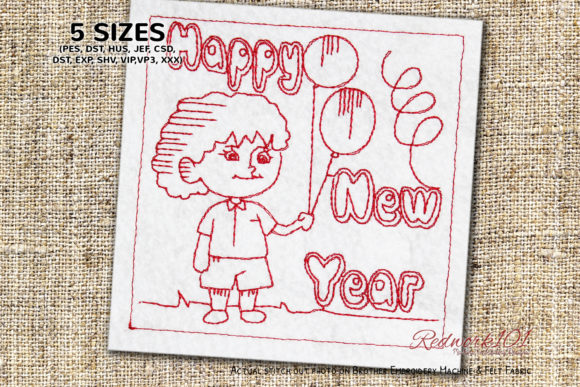 Review: Cute Boy Holding Balloons Lineart