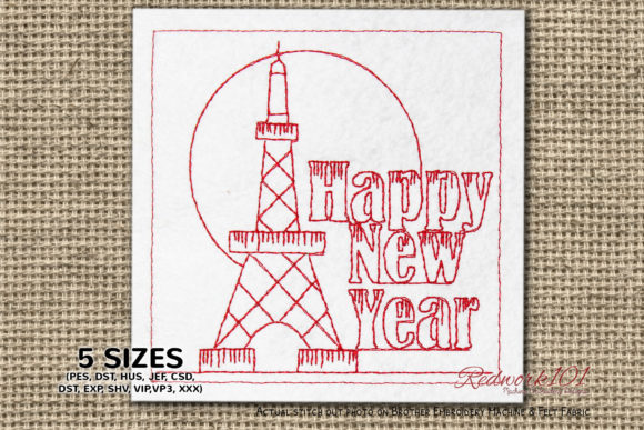 Sparkling New Year: Tokyo Tower Fireworks