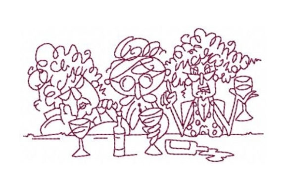 Stella Wine Friends: A Fun Design for Wine Enthusiasts